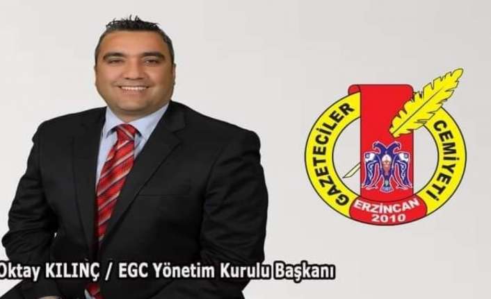 Erzincan Gazeteciler Cemiyeti (EGC) Başkanı Oktay Kılınç, 3 Mayıs Dünya