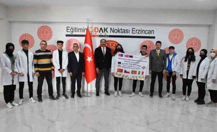 Erzincan’da “Avrupa Staj Yolculuğu” isimli Erasmus+ projesi çerçevesinde Tarım Meslek