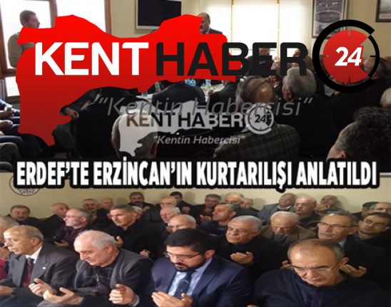 Erzincan’ın kurtarılışının 101. yıl dönümü vesilesi ile ERDEF ’te program