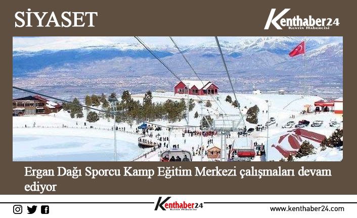 Ergan Dağında muğlakta kalan Ergan Dağı Sporcu Kamp Eğitim Merkezi