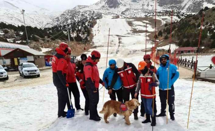 Erzincan Ergan Dağında, AFAD, Kızılay, jandarma arama kurtarma, UMKE, MEB