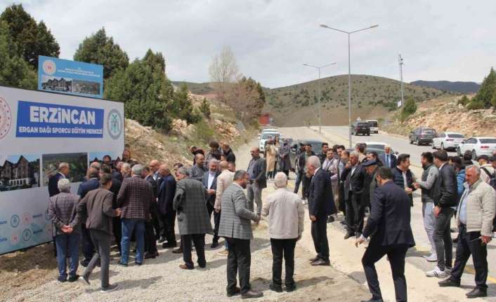 ERGAN DAĞINDA YAPILACAK OTEL ALANI GEZİLDİ