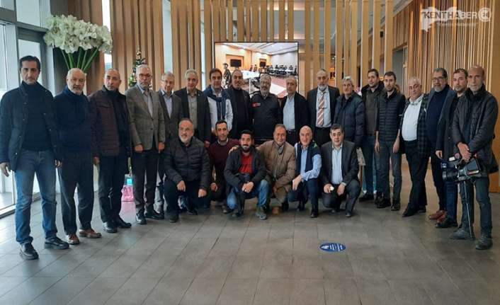 Erzincanlı Sanayici ve İş Adamları Derneği (ERSİAD) yönetimi, kahvaltıda Erzincan’da