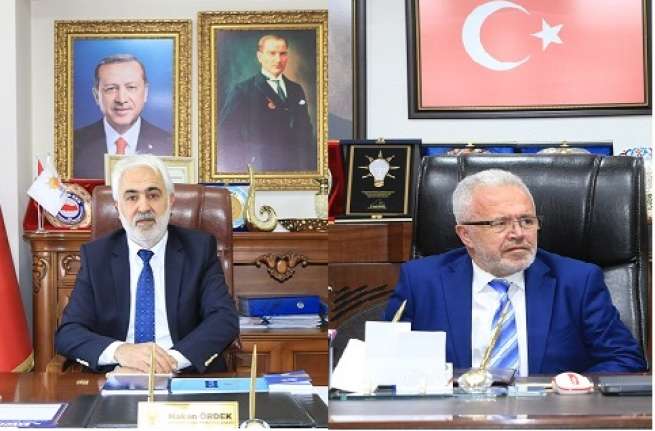 AK Parti Erzincan İl Başkanı Çetin Özyurt ve Merkez İlçe