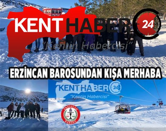Erzincan Barosu Kışa Merhaba gecesi etkinliği düzenledi. Kış mevsimi dolayısıyla