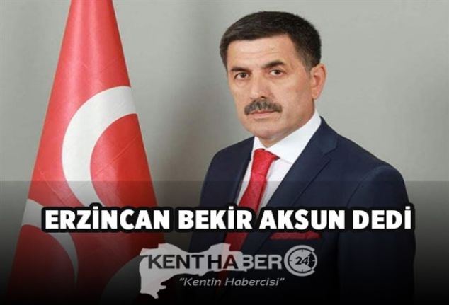 Milliyetçi Hareket Partisi Erzincan Belediye Başkan Adayı Bekir Aksun, resmi