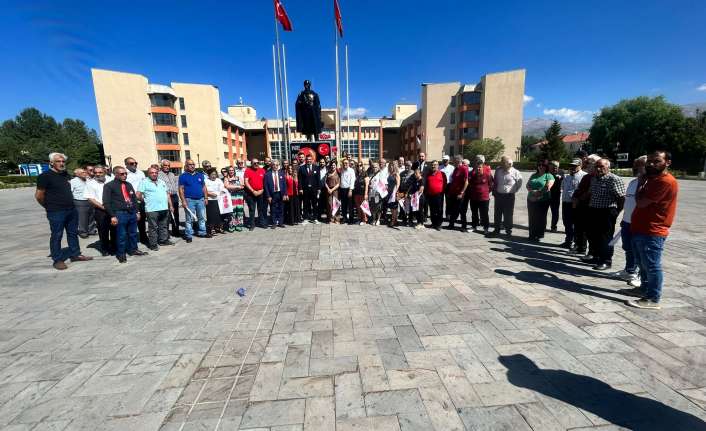 Cumhuriyet Halk Partisi'nin 100. kuruluş yıldönümü mesajında Erzincan İl Başkanı