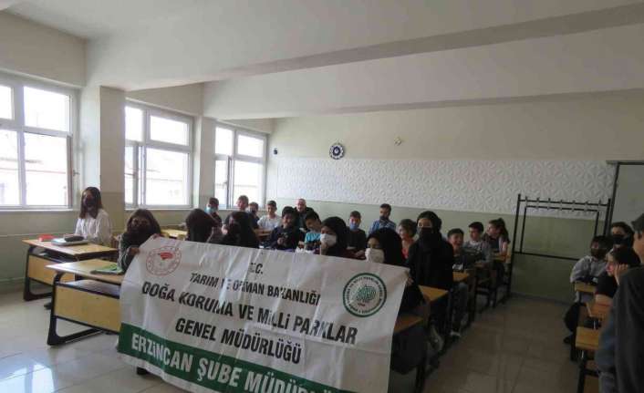 Erzincan Doğa Koruma ve Milli Parklar Şube Müdürlüğü ekipleri tarafından