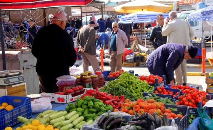 Türkiye’de tüketici fiyat endeksi (TÜFE) yıllık yüzde 61,14, aylık yüzde