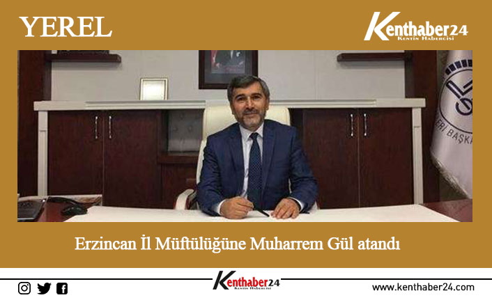 Erzincan İl Müftüsü Burhan Çakır Uşak İl Müftüsü olarak atanırken