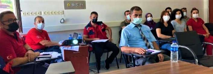 Erzincan Kemah İlçe Hastanesi’nde Hastane Afet ve Acil Durum Planı
