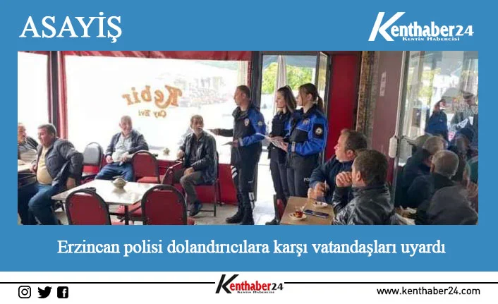 Toplum Destekli Polislik Şube Müdürlüğünce; halkın yoğun olduğu çay ocakları,