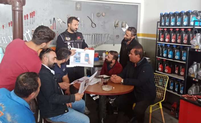 Erzincan İl Emniyet Müdürlüğü ekipleri Uyuşturucu ile mücadelede farkındalık kazandırmak,