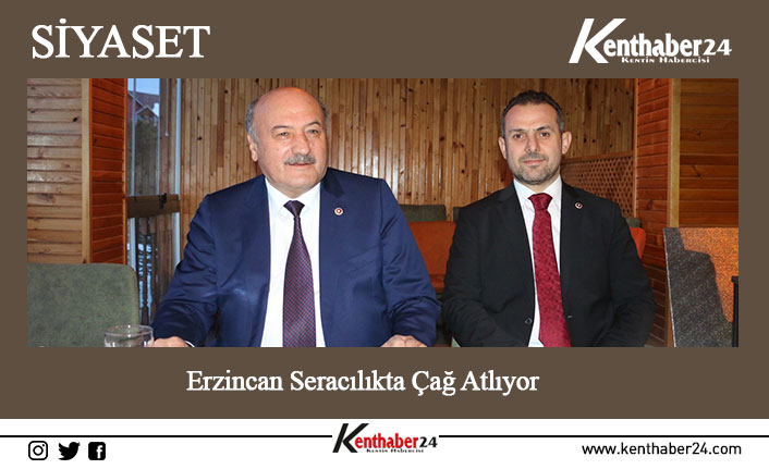 AK Parti Erzincan Milletvekilleri Süleyman Karaman ve Burhan Çakır, Erzincan