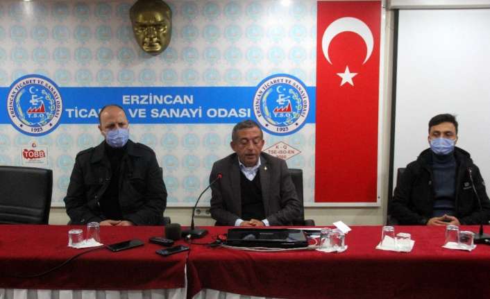 Erzincan Ticaret ve Sanayi Odası (TSO) Başkanı Ahmet Tanoğlu, pandemi