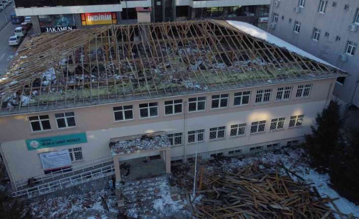 Erzincan Ticaret ve Sanayi Odası (TSO) yeni hizmet binasında çalışmalar