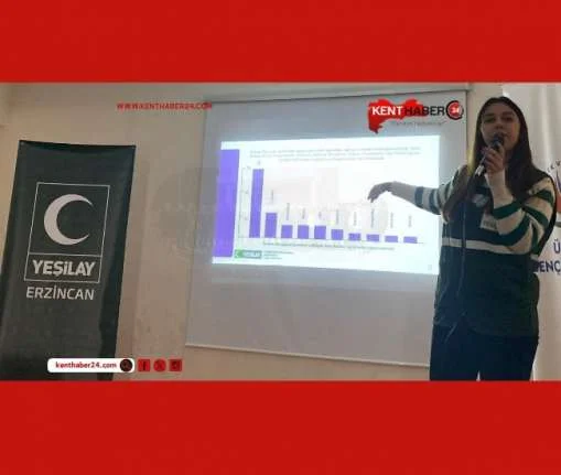Türkiye Yeşilay Cemiyeti Erzincan Şubesi tarafından Akciğer Kanseri Farkındalık Ayı