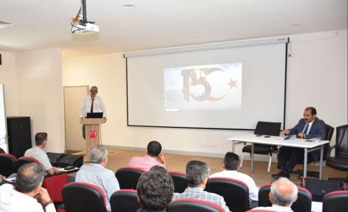 Erzincan’da yüz yüze eğitim öncesinde İlçe Millî Eğitim Müdürleri Kurulu