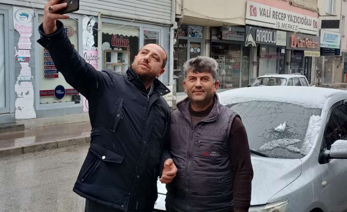 Aralık ayının son günlerine gelirken Erzincan merkeze gece geç vakitlerde