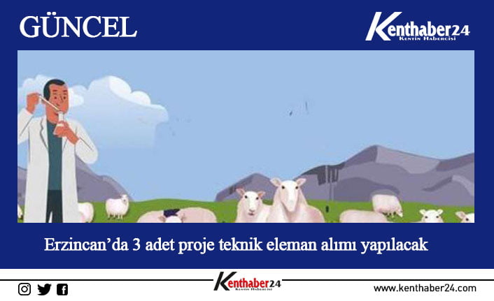 Erzincan İl Tarım ve Orman Müdürlüğünce yapılan duyuruda 3 adet