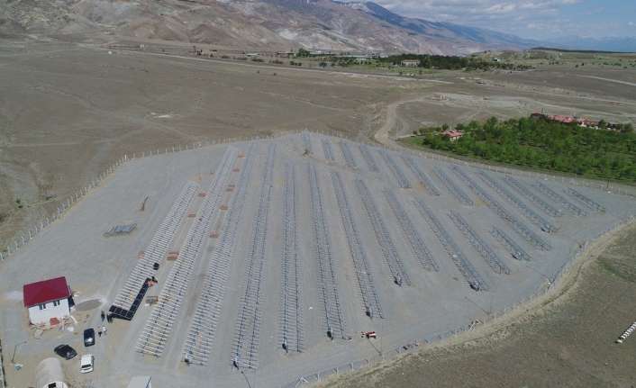 Erzincan Belediyesi, Kurutilek mevkiinde 990 KW’lik güneş enerji santralini (GES)