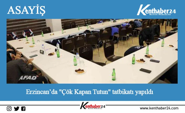Erzincan’da, Türkiye geneli eş zamanlı 12 Kasım 1999 Düzce Depremi’nin