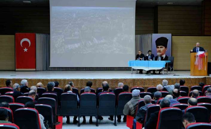 Erzincan Kent Konseyi tarafından, EBYÜ Teknolojileri Enstitü Müdürü Prof. Dr.
