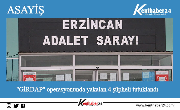 Emniyet Genel Müdürlüğünce hafta içerisinde 50 ilde düzenlenen "GİRDAP" operasyonu