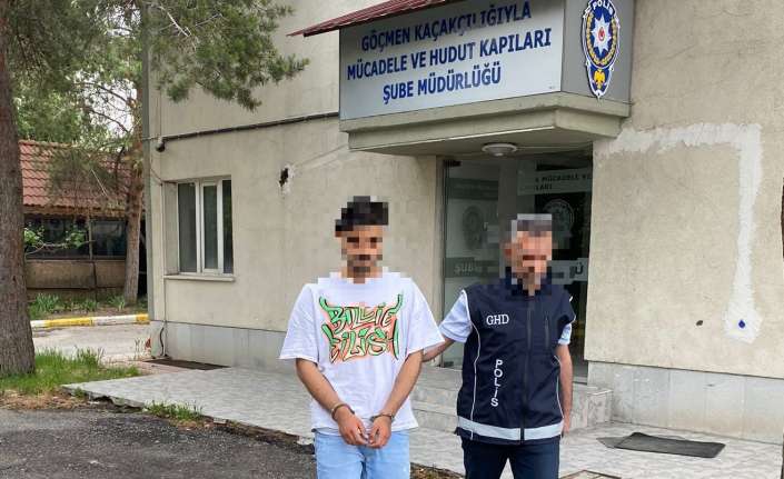 Erzincan’da yurda yasa dışı yollarla girdiği belirlenen Afganistan uyruklu 13