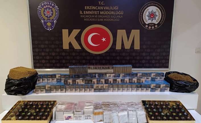 Erzincan İl Emniyet Müdürlüğü Kaçakçılık ve Organize Suçlarla Mücadele Şube