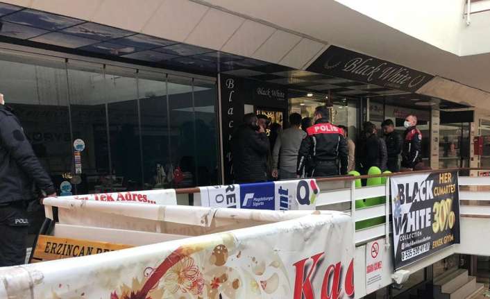 Erzincan’da bir işyerine pompalı tüfekle baskın yapan şüpheli, polis tarafından