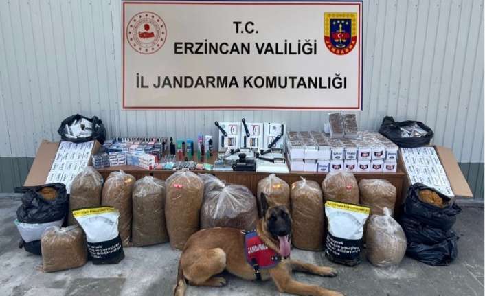 ERZİNCAN’DA JANDARMA EKİPLERİ KAÇAKÇILIK