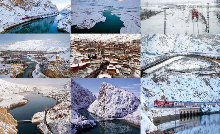 Aralıklı kar yağışının devam ettiği, dondurucu soğuğun da etkili olduğu