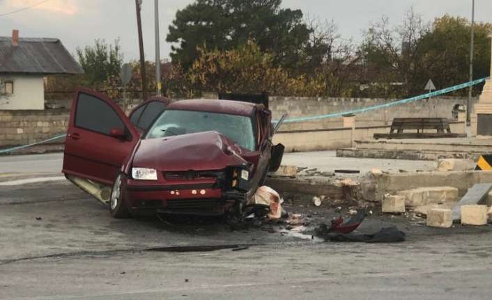Erzincan Demirkent Mahallesi Işıkpınar yolu üzerinde gece saatlerinde meydana gelen