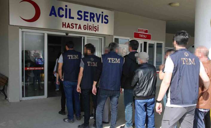 Erzincan’da polisin düzenlediği operasyonlarda kesinleşmiş hapis cezası bulunan 10 FETÖ/PDY