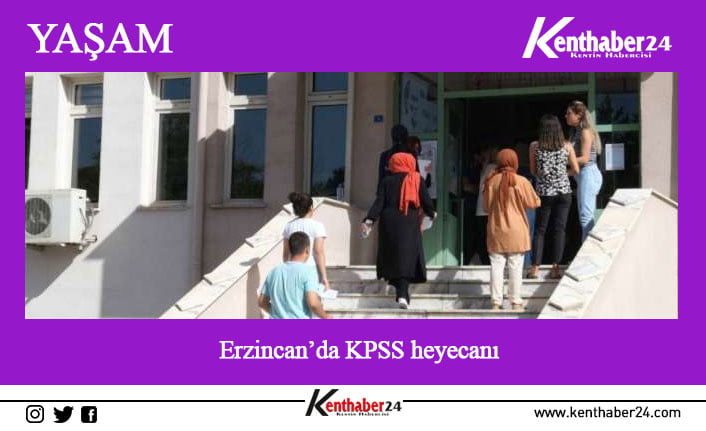 Erzincan’da binlerce ön lisans mezununun kamuda iş bulmak amacıyla girdikleri