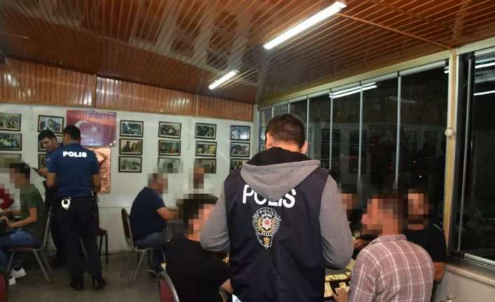 Erzincan polisi il ve ilçelerde "Kumar, Tombala ve Oyun Makineleri"
