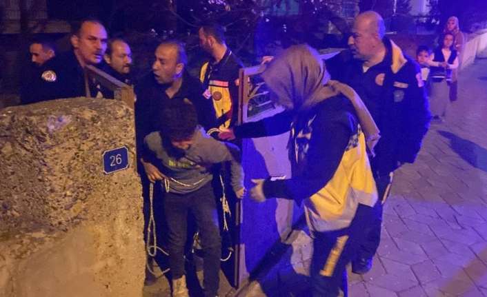 ERZİNCAN’DA BOŞ KUYUYA DÜŞEN ÇOCUK İTFAİYE EKİPLERİ TARAFINDAN KURTARILDI