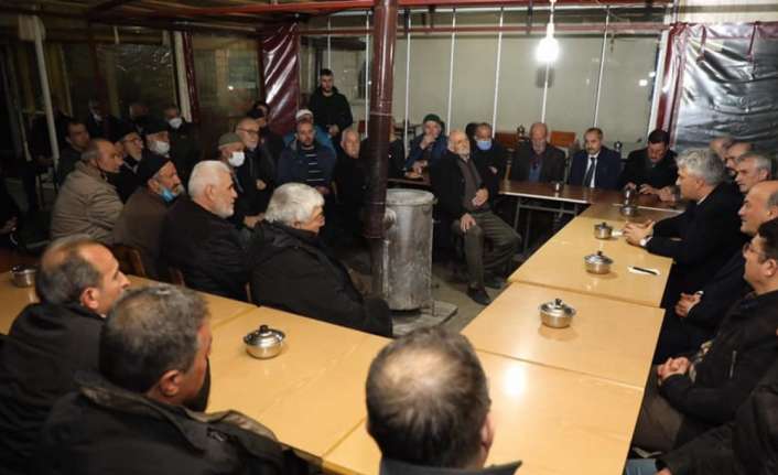 Erzincan’da vatandaşların sorunlarını yerinde görmek ve çözümler üretmek için düzenlenen