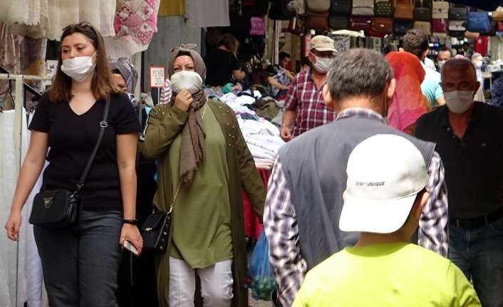 ERZİNCAN'DA MASKE TAKMAK ZORUNLU OLDU