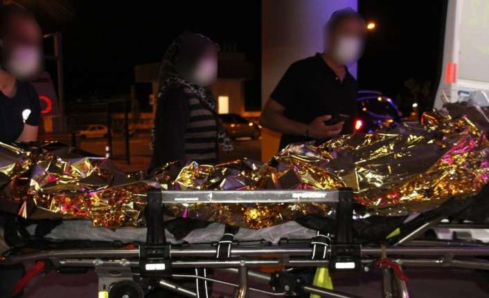 Erzincan’dan Trabzon’a durumu ağır olan hastayı nakleden ambulansın yolda mazotu