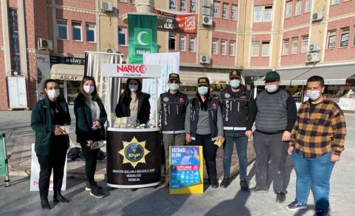 2017 yılı içerisinde çalışmaları tamamlanarak hayata geçirilen “Narkorehber” Erzincan’da vatandaşları