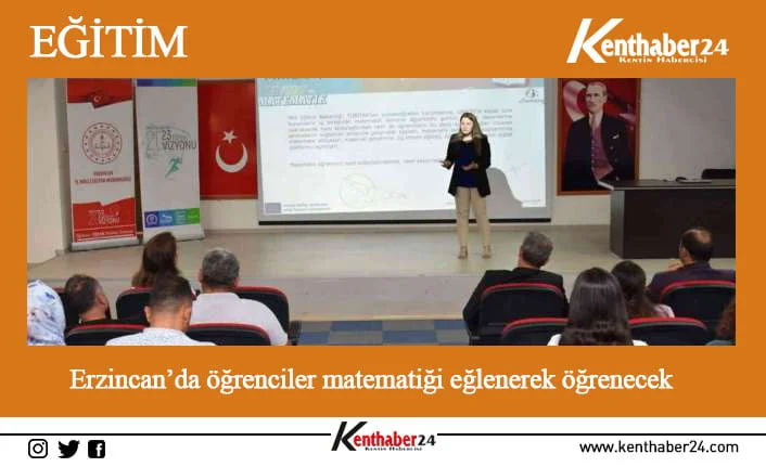 Erzincan’da her yerde matematik sloganıyla başlatılan "Matematik Seferberliği" ile öğretmenlere