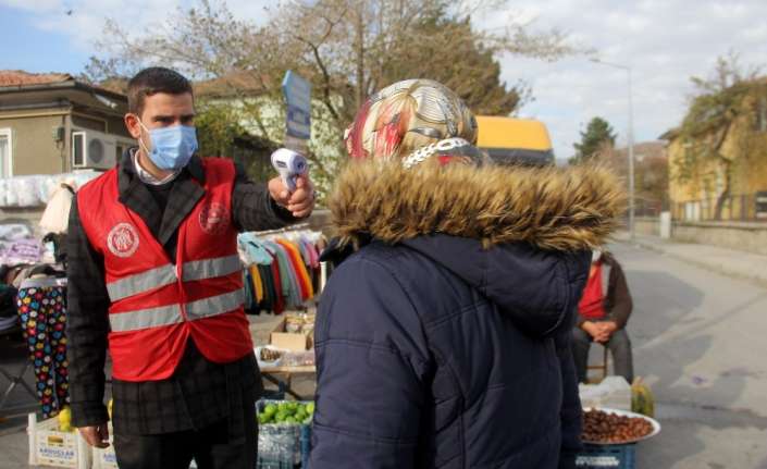 Erzincan’da korona virüs (Covid-19) salgınını önlemeye yönelik alınan tedbirler kapsamında