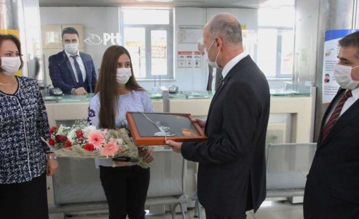 ERZİNCAN’DA PTT’NİN 180. KURULUŞ YIL DÖNÜMÜ KUTLANDI