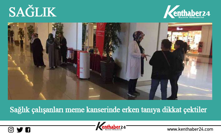 Erzincan’da “Ekim ayı meme kanseri farkındalık ayı”, “Dünya İnme Günü”