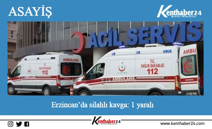 Erzincan merkeze bağlı Yeniköy’de hayvan otlatma meselesi yüzünden meydana gelen