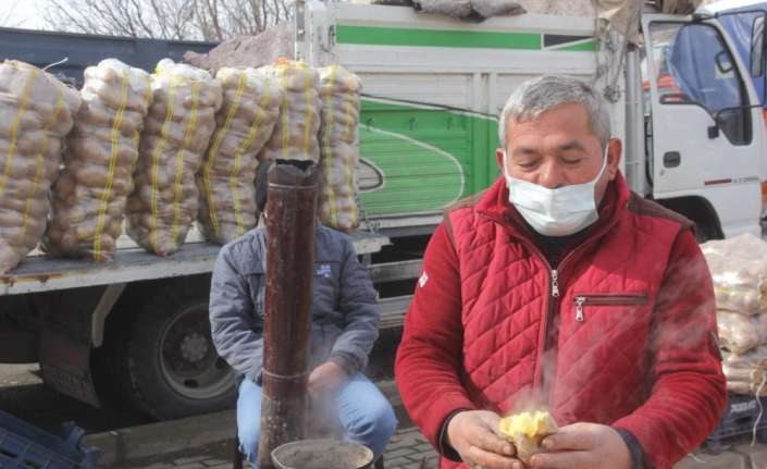 Erzincan’da soğuk hava etkisini