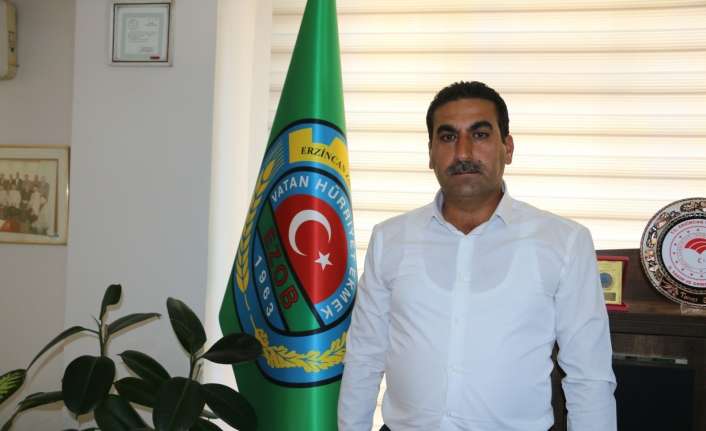 Erzincan Ziraat Odası Başkanı Tamer Geyik, kentte son 40 yılın