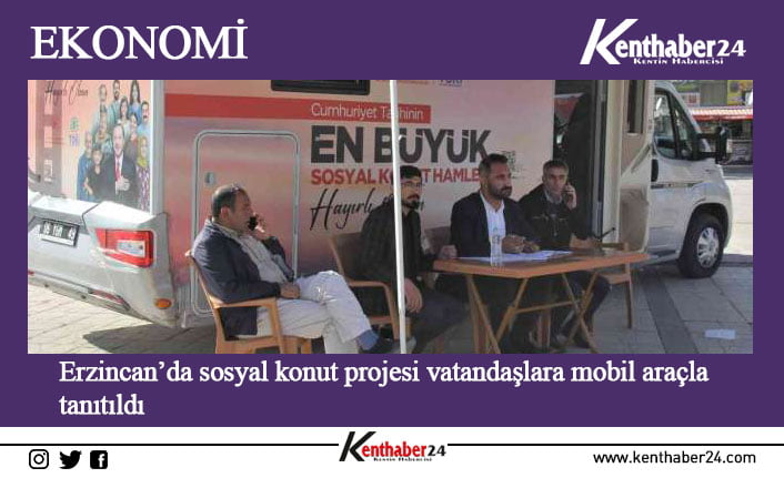 Erzincan’da "Cumhuriyet tarihinin en büyük sosyal konut hamlesi projesi" vatandaşlara